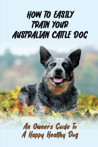 How To Easily Train Your Australian Cattle Dog