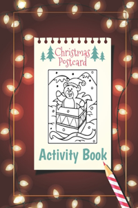 Christmas Postcard Activity Book