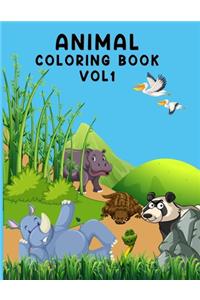 Animal Coloring Book