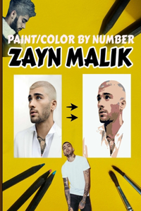 Zayn Malik Color/Paint by Number Book