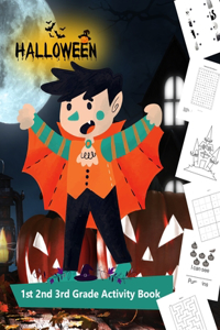 Halloween 1st 2nd 3rd Grade Activity Book