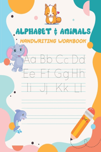 Alphabet & Animals Handwriting workbook