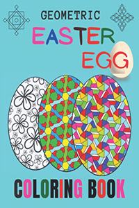 Geometric Easter Egg Coloring Book