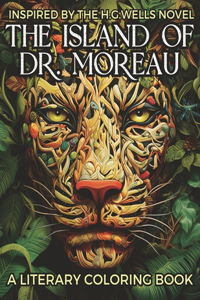 Coloring Book inspired by H.G. Wells Novel The Island of Dr. Moreau