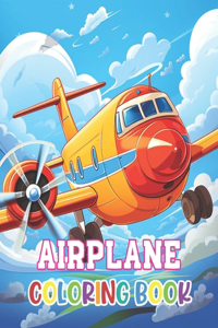 Airplane Coloring Book for Kids