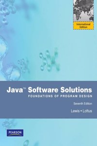 Java: Software Solutions Foundations of Program Design