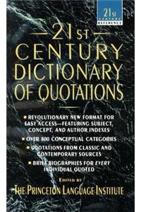 21st Century Dictionary of Quotations