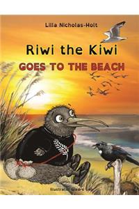 Riwi the Kiwi Goes to the Beach (OpenDyslexic)