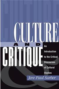 Culture and Critique