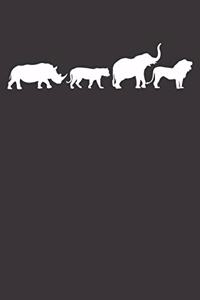 Safari Animals Notebook