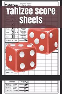 Yahtzee Score Sheets