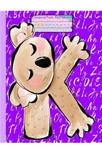 K Composition Notebook