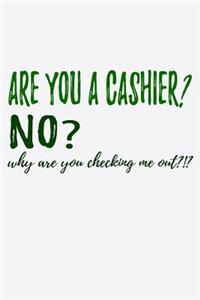 Are You A Cashier No Why Are You Checking Me Out