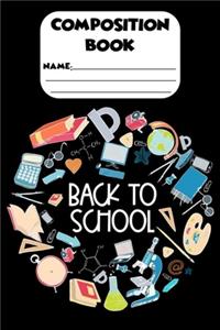 Composition Book Back To School