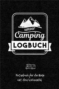 unser Camping Logbuch - Notizbuch für die Reise mit dem Wohnmobil