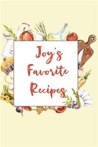 Joy's Favorite Recipes