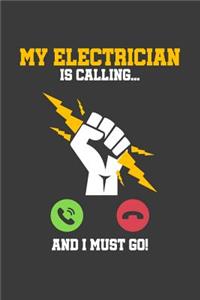 My Electrician is calling and I must go