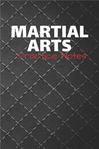 Martial Arts Parctice Notes