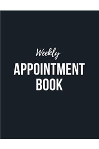 Weekly Appointment Book