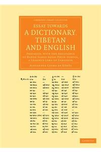 Essay Towards a Dictionary, Tibetan and English