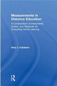 Measurements in Distance Education