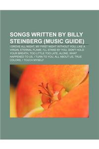 Songs Written by Billy Steinberg (Music Guide)