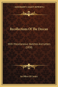 Recollections Of The Deccan