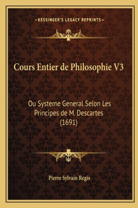 Cours Entier de Philosophie V3