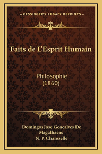 Faits de L'Esprit Humain
