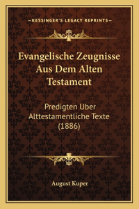 Evangelische Zeugnisse Aus Dem Alten Testament