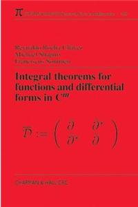 Integral Theorems for Functions and Differential Forms in C(m)