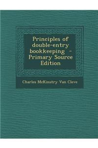Principles of Double-Entry Bookkeeping