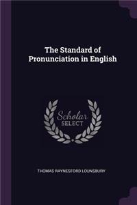 The Standard of Pronunciation in English