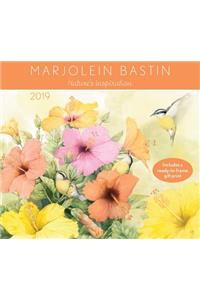 Marjolein Bastin 2019 Deluxe Wall Calendar: Nature's Inspiration