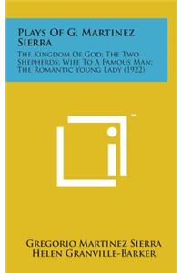 Plays of G. Martinez Sierra