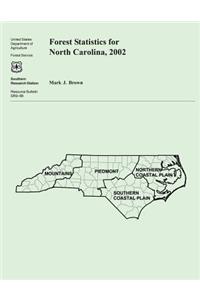 Forest Statistics for North Carolina, 2002