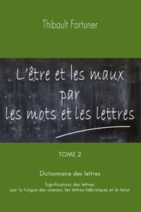 L'être et les maux par les mots et les lettres