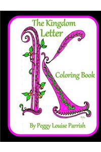 Kingdom Letter K Coloring Book