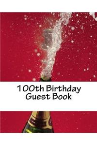 100th Birthday Guest Book