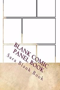 Blank Comic Panel Book