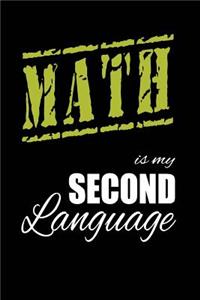 Math Is My 2nd Language