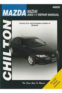 Mazda 6 Automotive Repair Manual, 2003-2010.