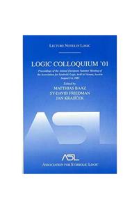 Logic Colloquium '01