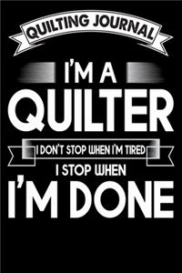 Quilting Journal