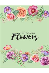 Flowers Coloring Book