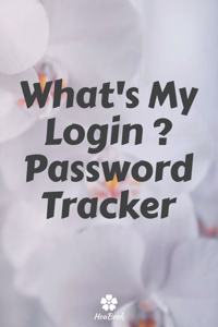 What's My Login ? Password Tracker