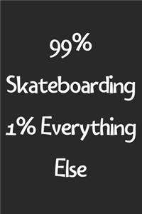 99% Skateboarding 1% Everything Else