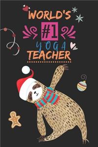 Yoga Teachers Appreciation Gifts For Women Funny Sloth Christmas Cards, Gifts for Yoga Teachers