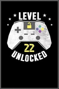 level 22 unlocked birthday gamer