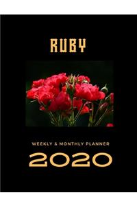 2020 Weekly & Monthly Planner